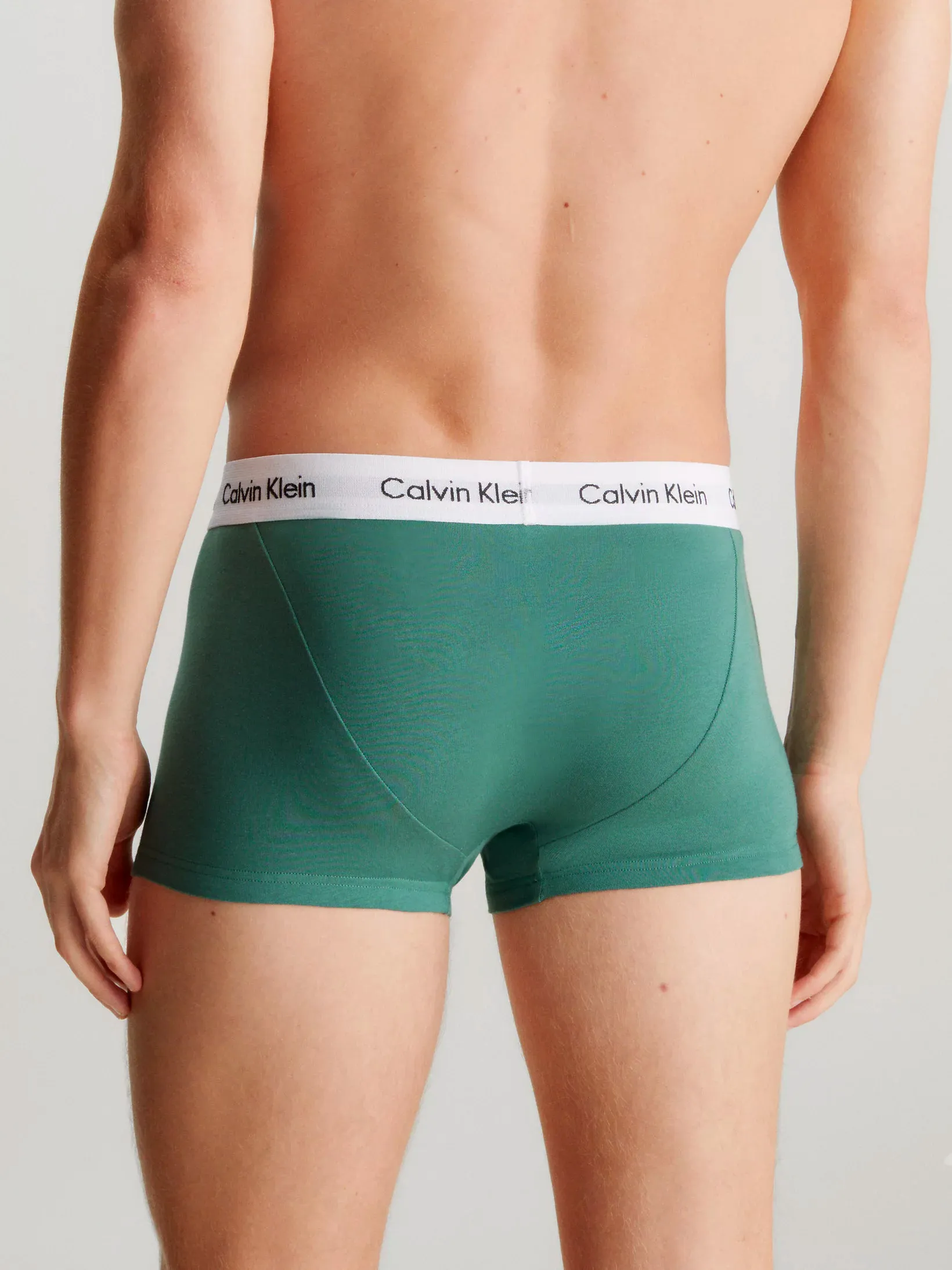 Mens Calvin Klein Boxer Shorts Low Rise Trunks 3 Pack