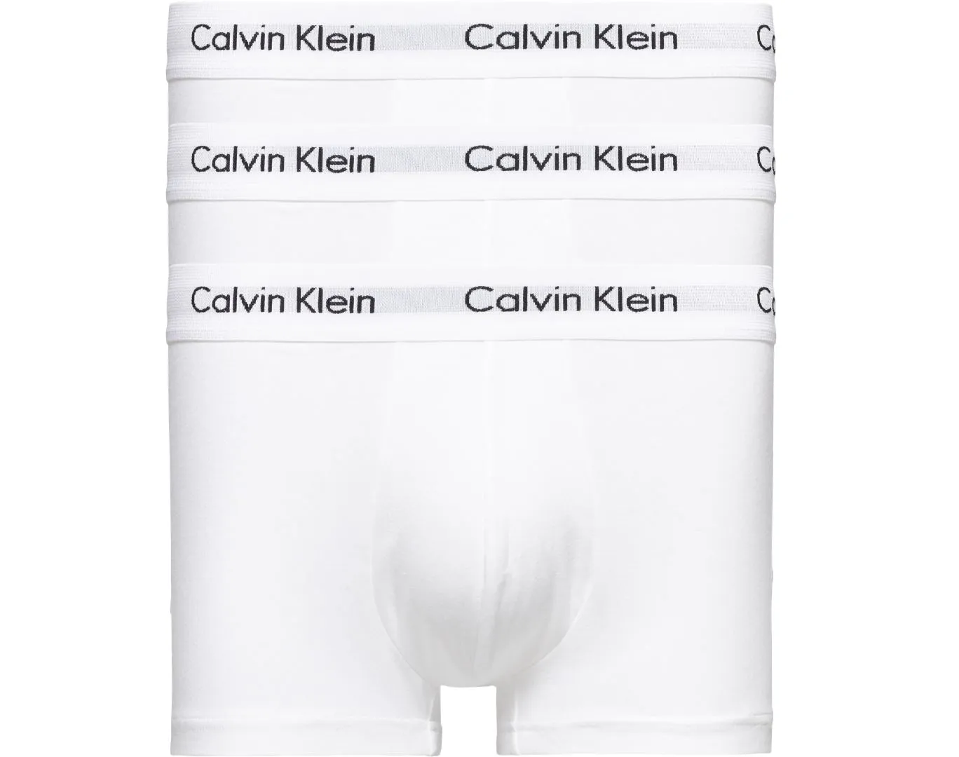 Mens Calvin Klein Boxer Shorts Low Rise Trunks 3 Pack