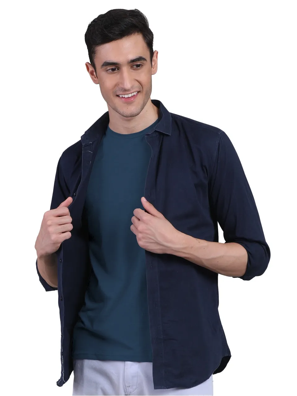 Men's Half Sleeves Bamboo Undershirts (Loungewear & Sleepwear) - Pack of 2