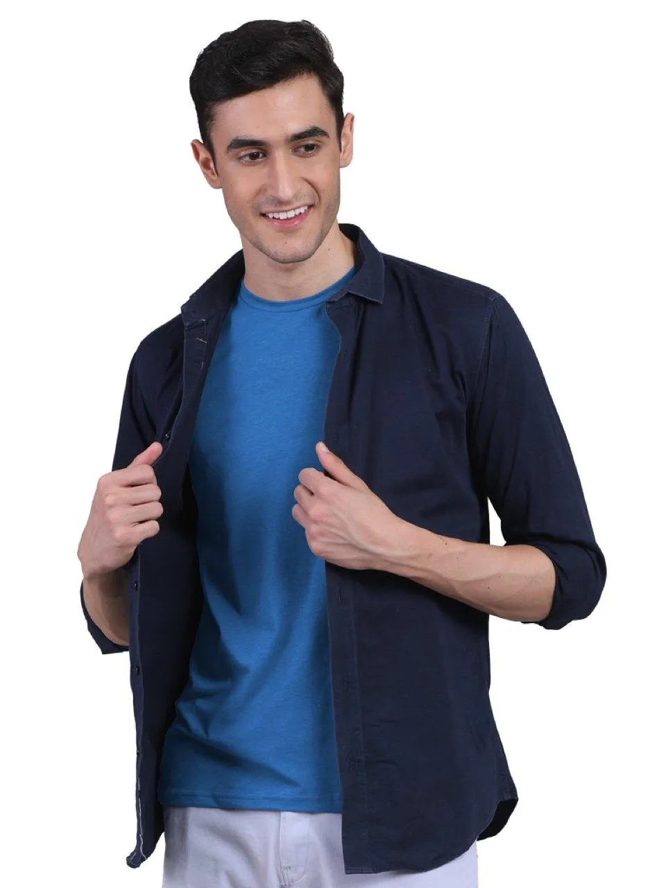 Men's Half Sleeves Bamboo Undershirts (Loungewear & Sleepwear)- Pack of 1