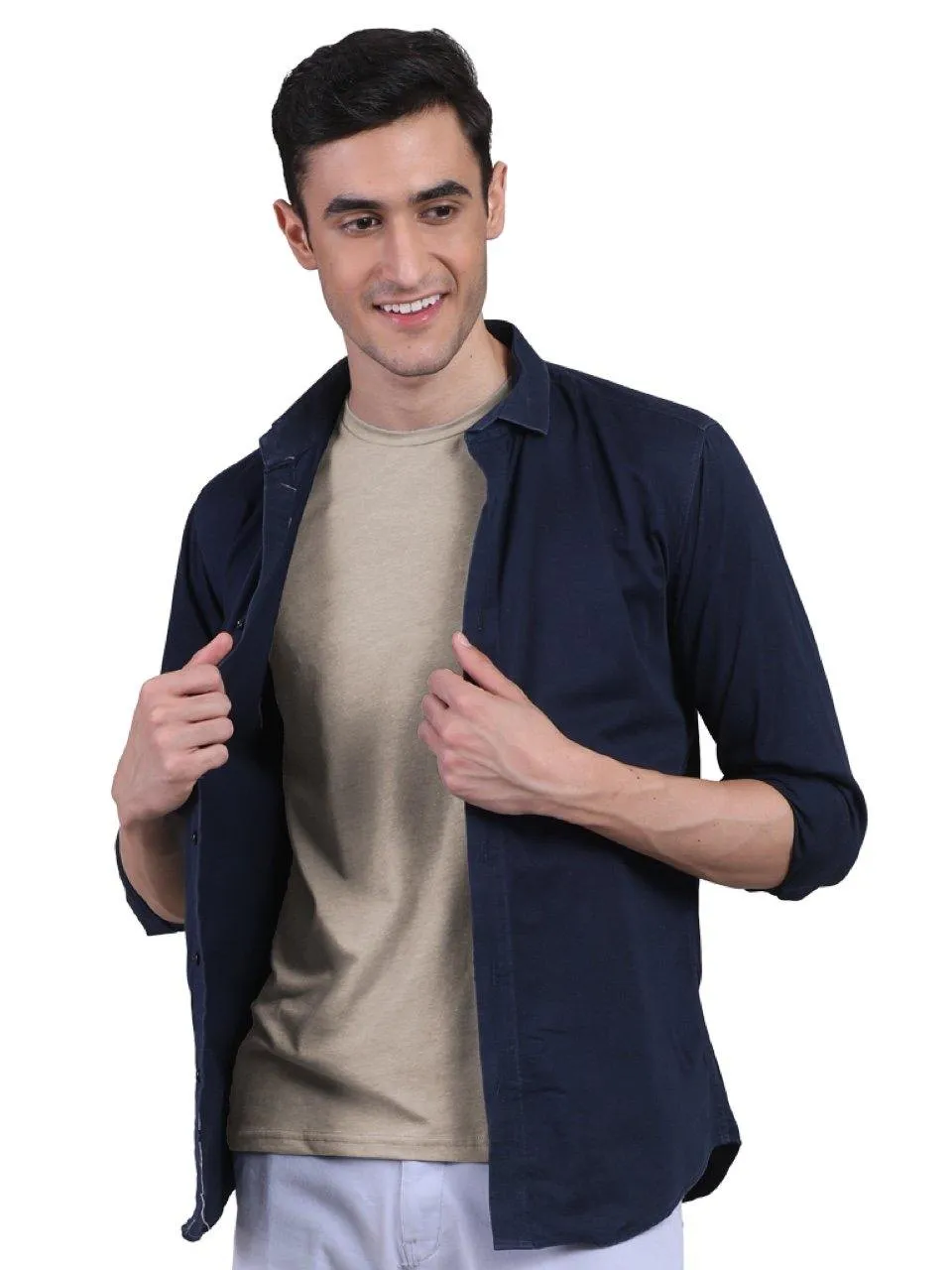 Men's Half Sleeves Bamboo Undershirts (Loungewear & Sleepwear)- Pack of 1