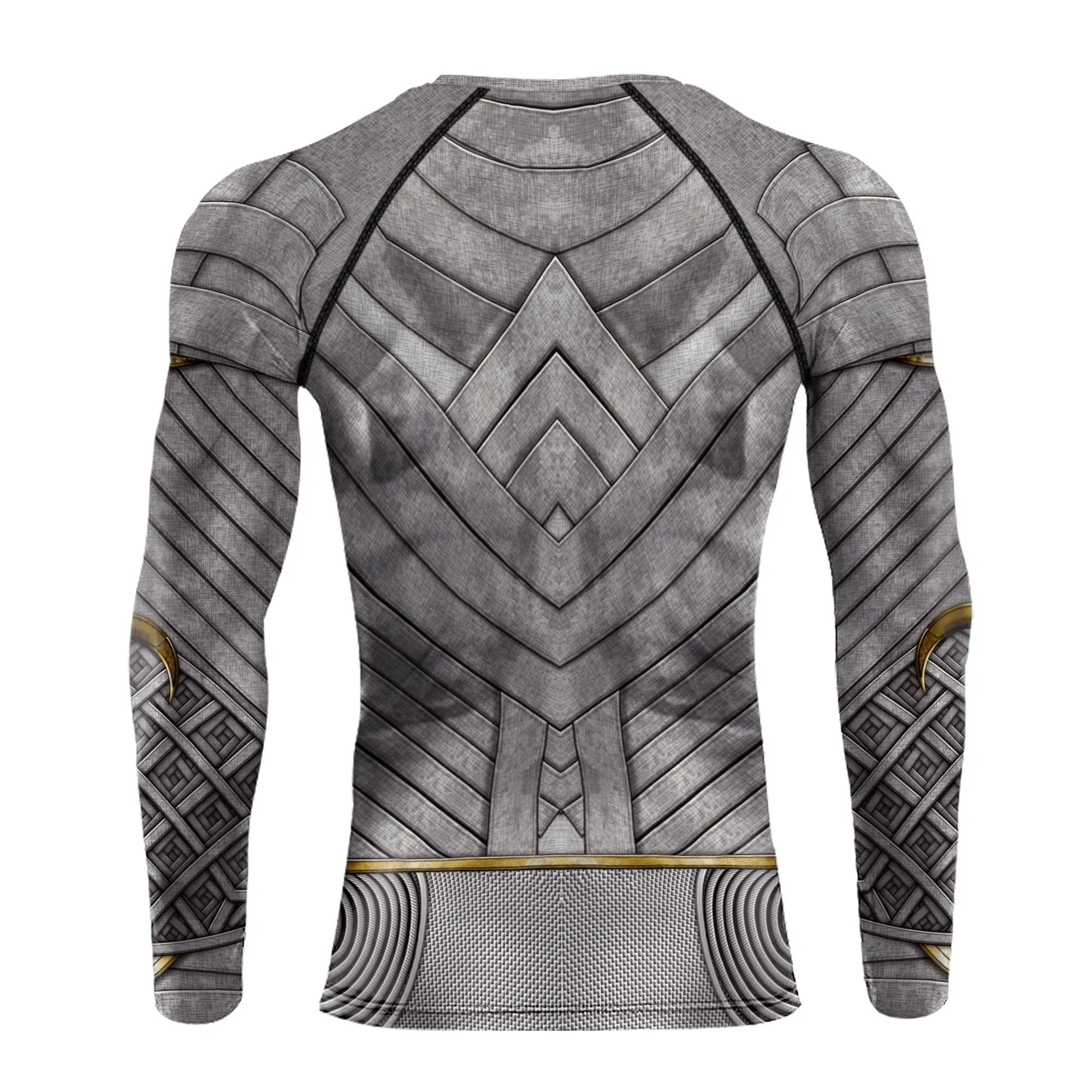 Men's 'Moon' Elite Long Sleeve Compression Rashguard Shirt