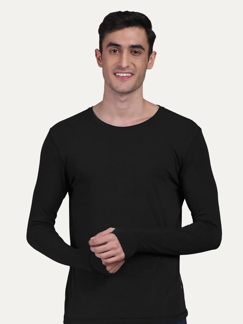 Men's Organic Bamboo Skins (Full Sleeves-Undershirt, Loungewear, Sleepwear) - Pack of 1