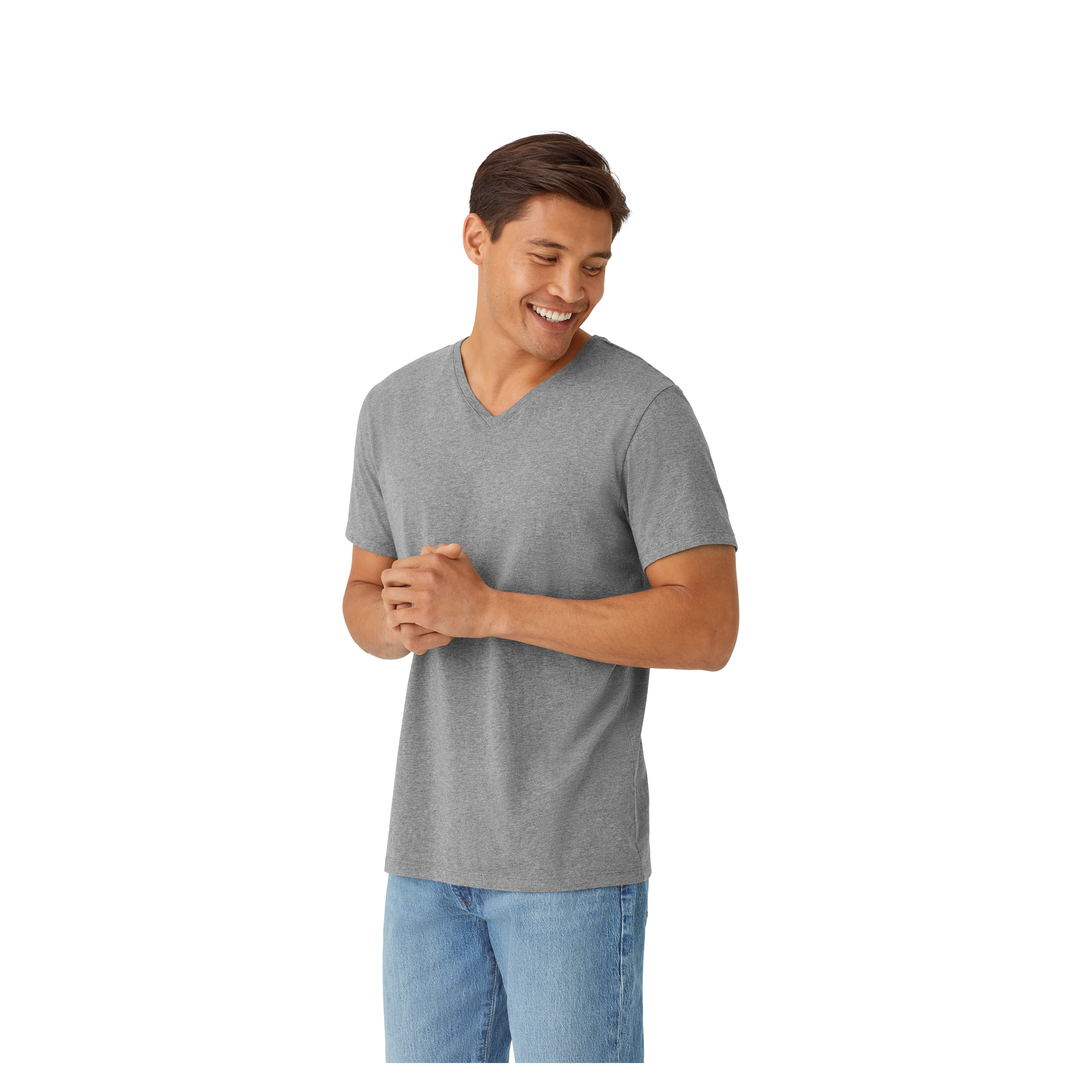 Men's Pima Cotton V-Neck T-Shirt 3-Pack