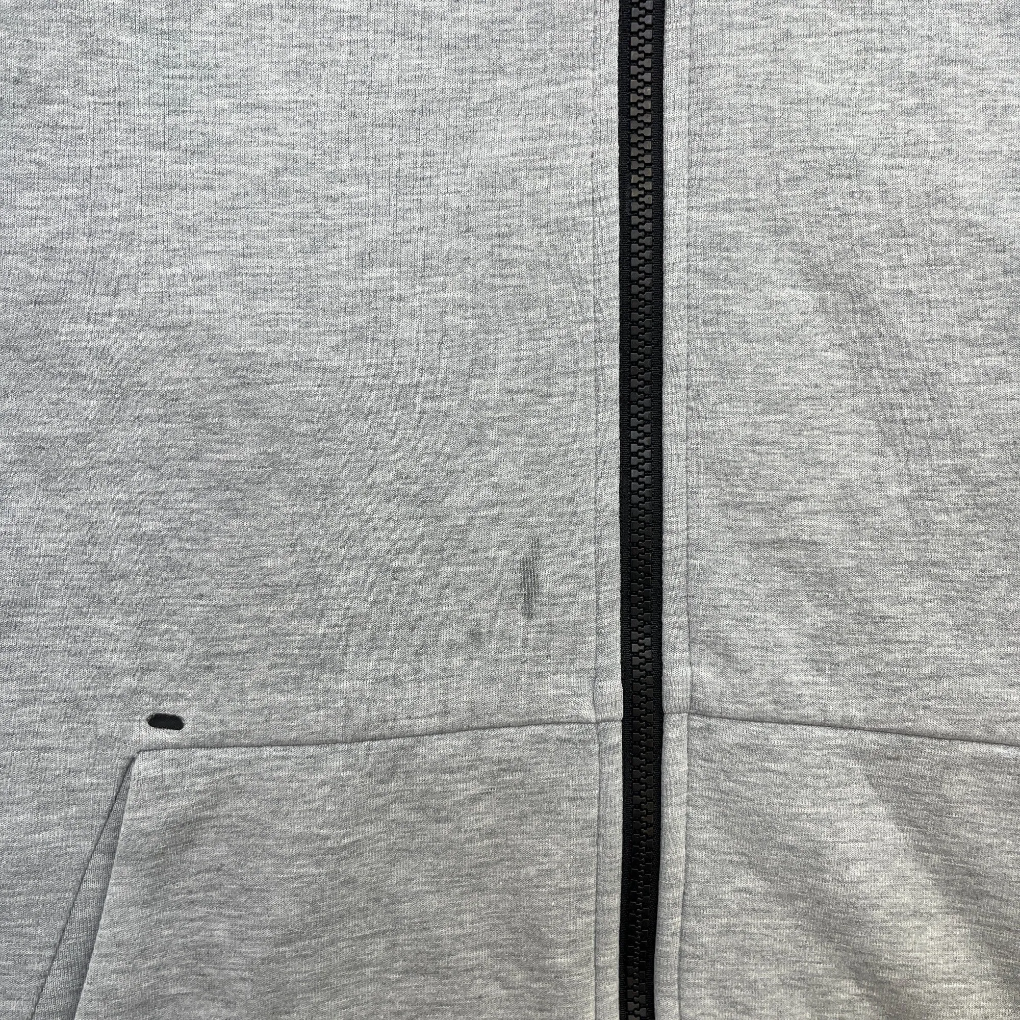 Men's Tech Fleece Hoodie Grey Size M