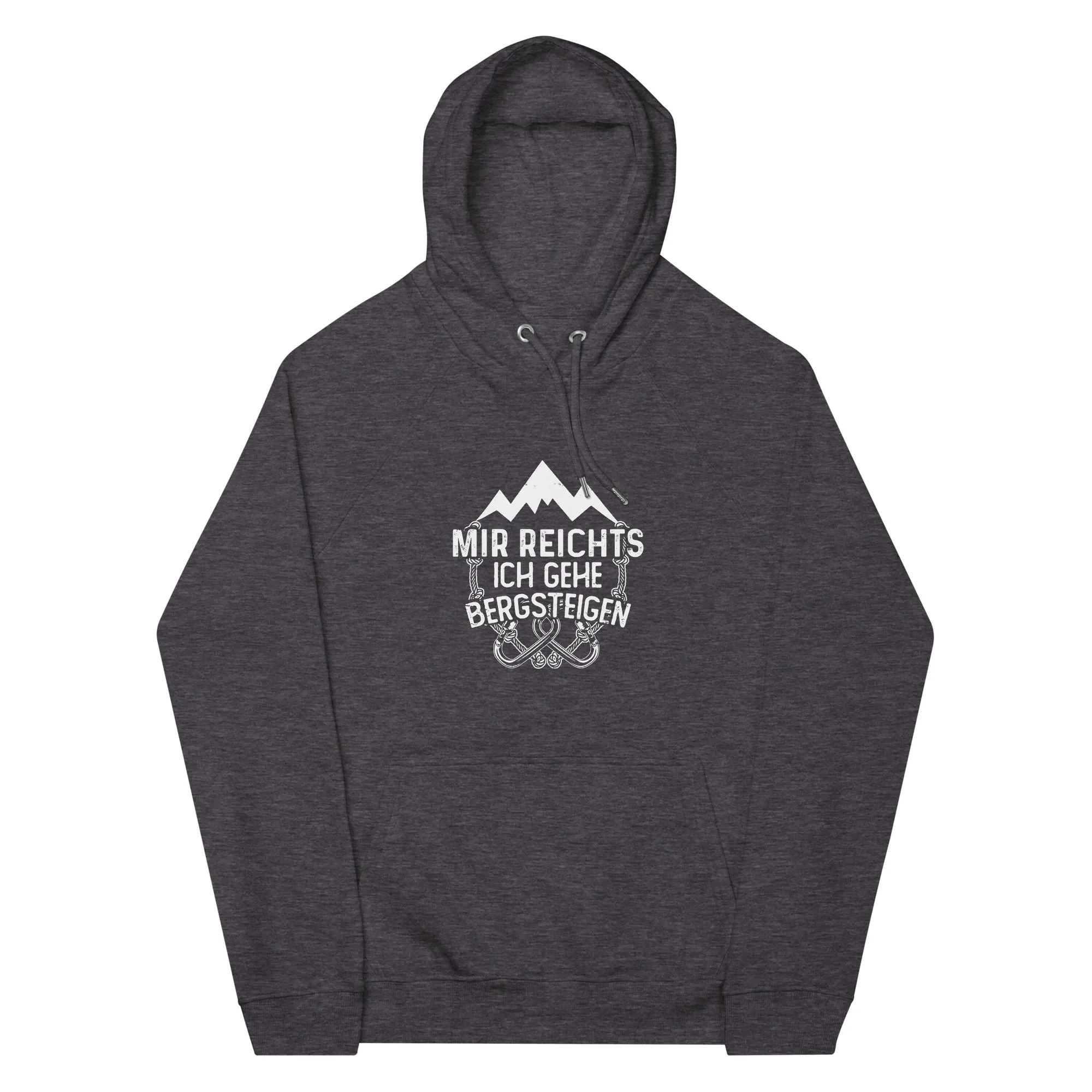 Mir reichts ich geh bergsteigen - Unisex Premium Organic Hoodie