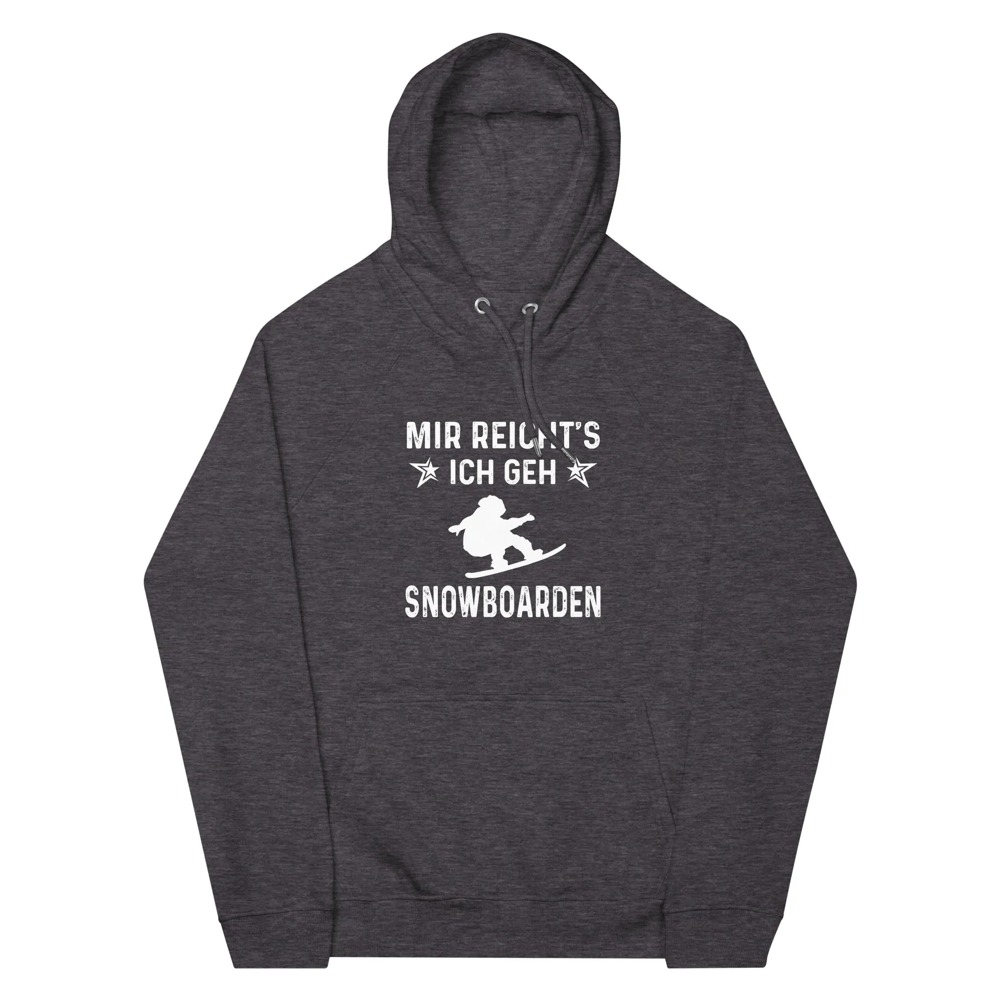 Mir Reicht's Ich Gen Snowboarden - Unisex Premium Organic Hoodie