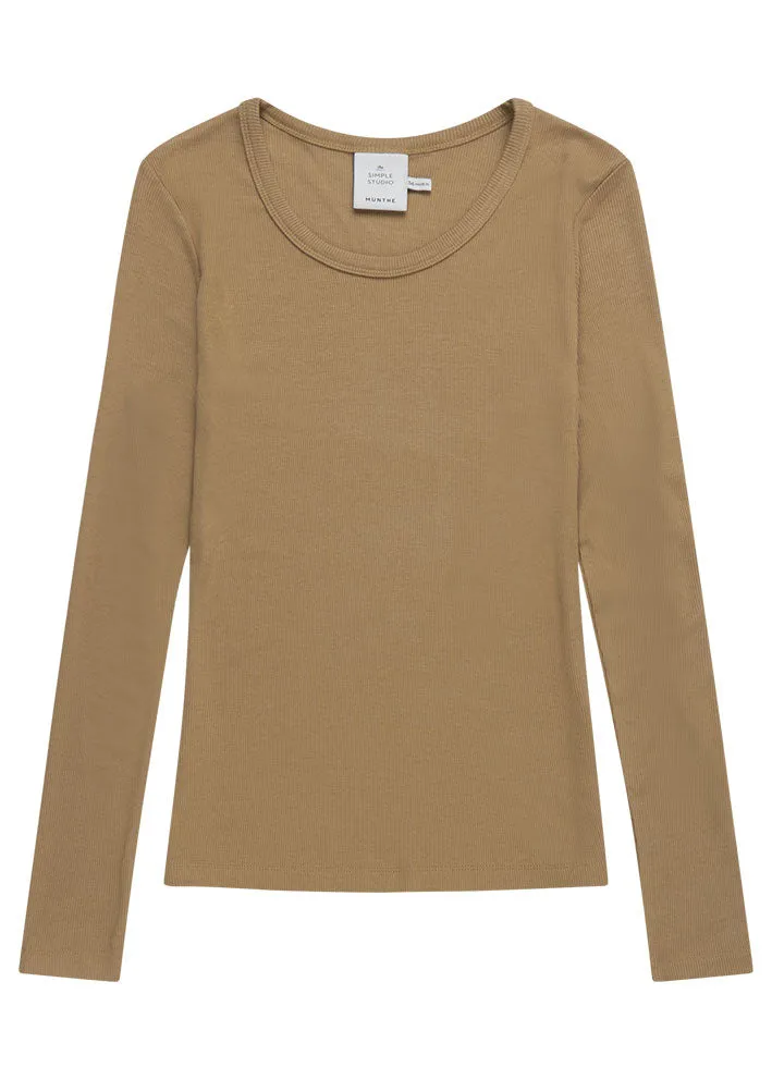 Munthe Cutest T-shirt - Camel