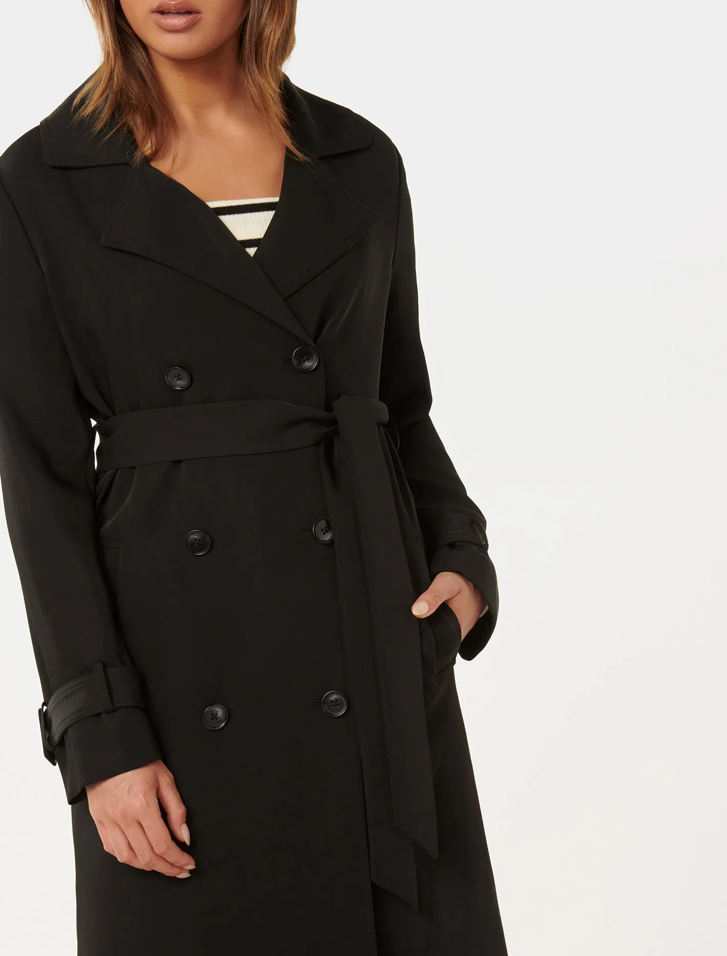 Natasha Soft Trench Coat