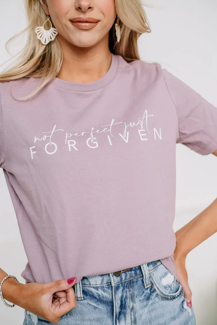 Not Perfect Just Forgiven Graphic Tee