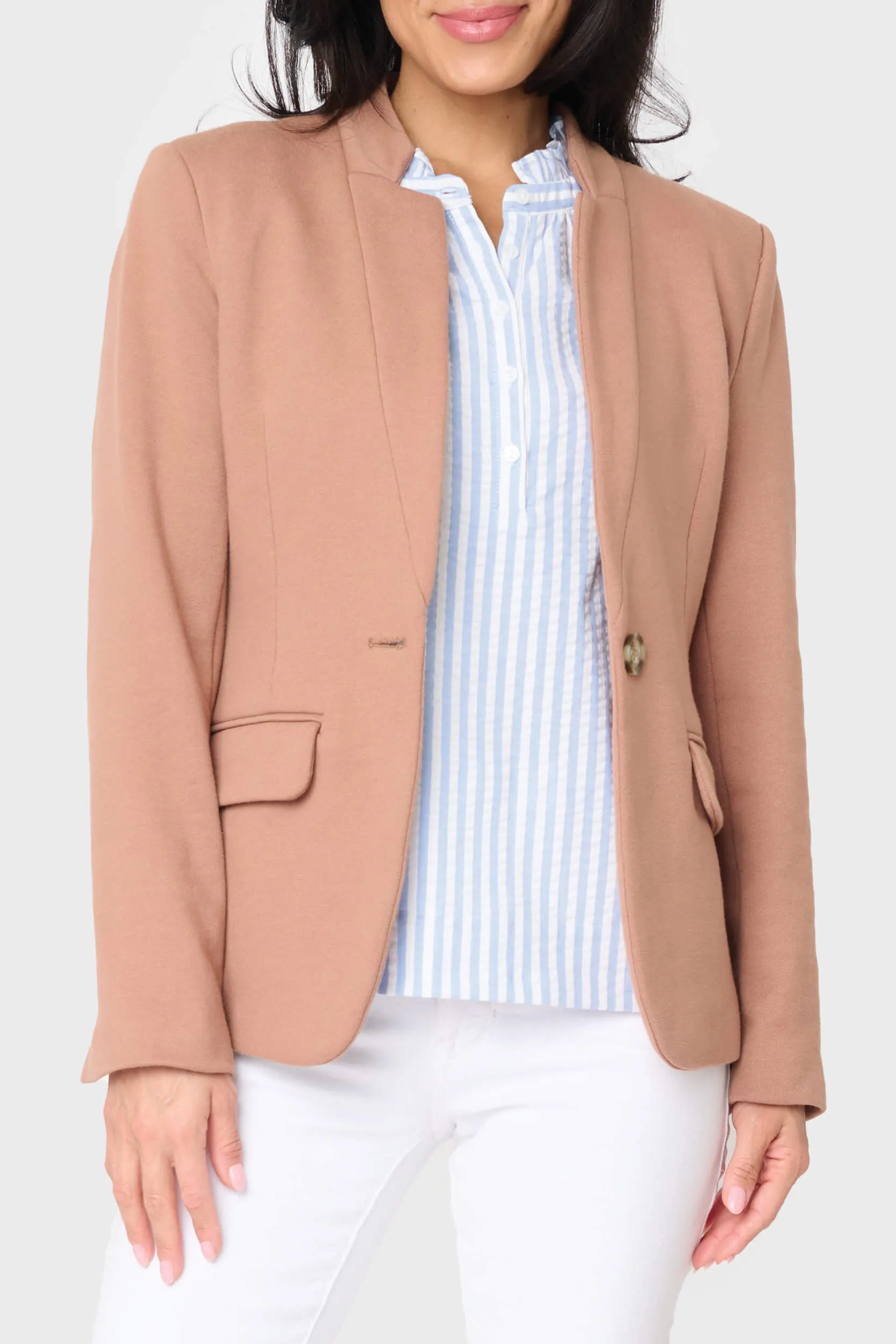 Notch Collar Blazer