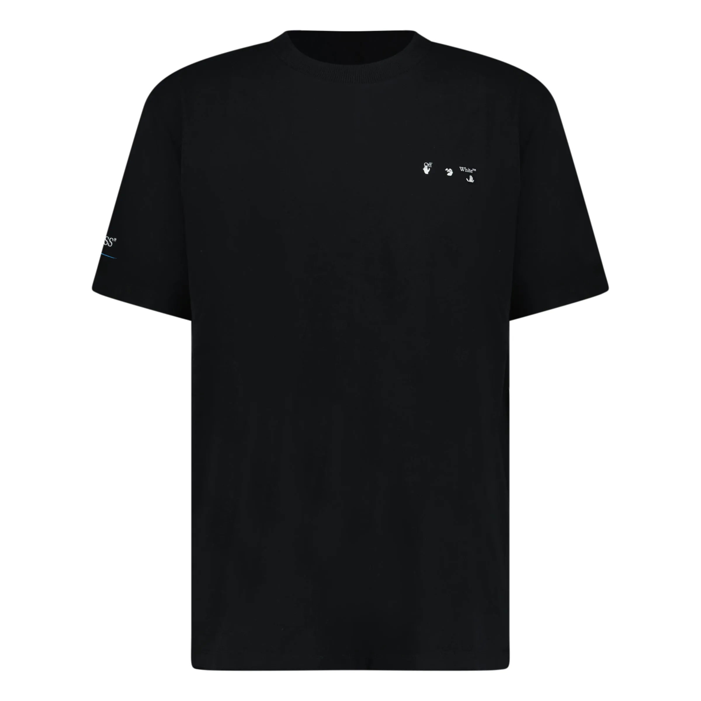 OFF WHITE SKETCH SLIM T SHIRT BLACK / WHITE