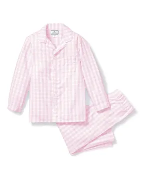 Petite Plume Pajamas - Pink Gingham