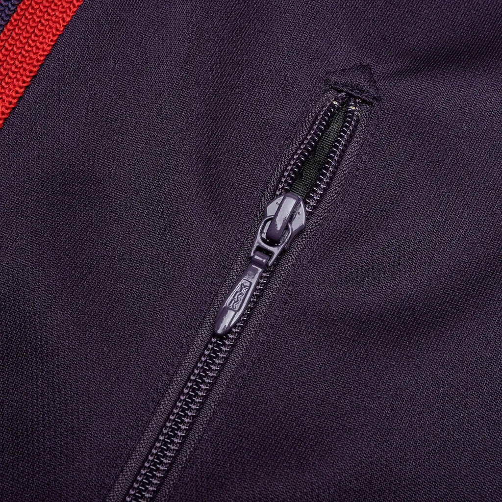 Poly Smooth Track Jacket - Purple