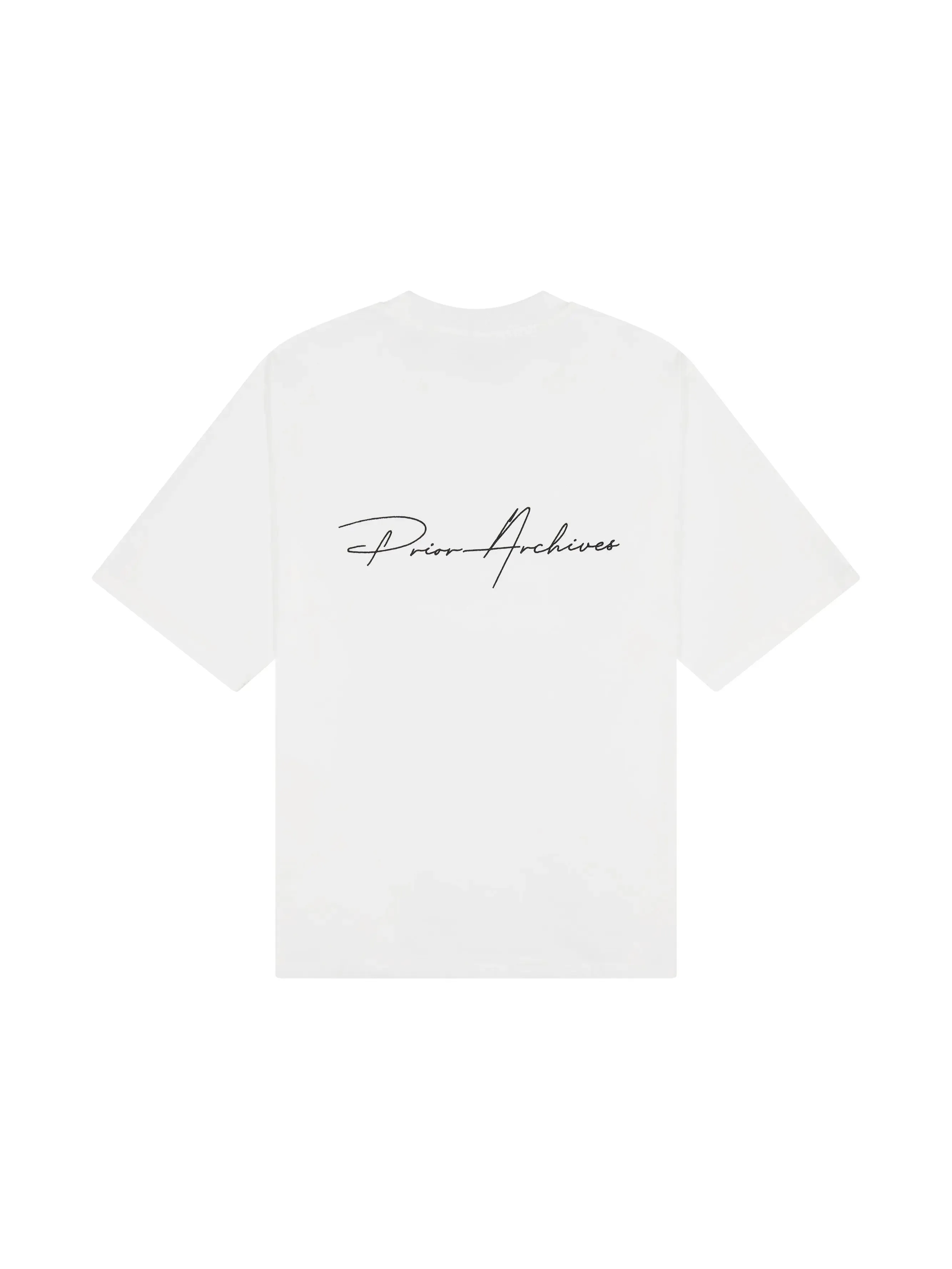 Prior Embroidery Logo Oversized T-shirt Fog