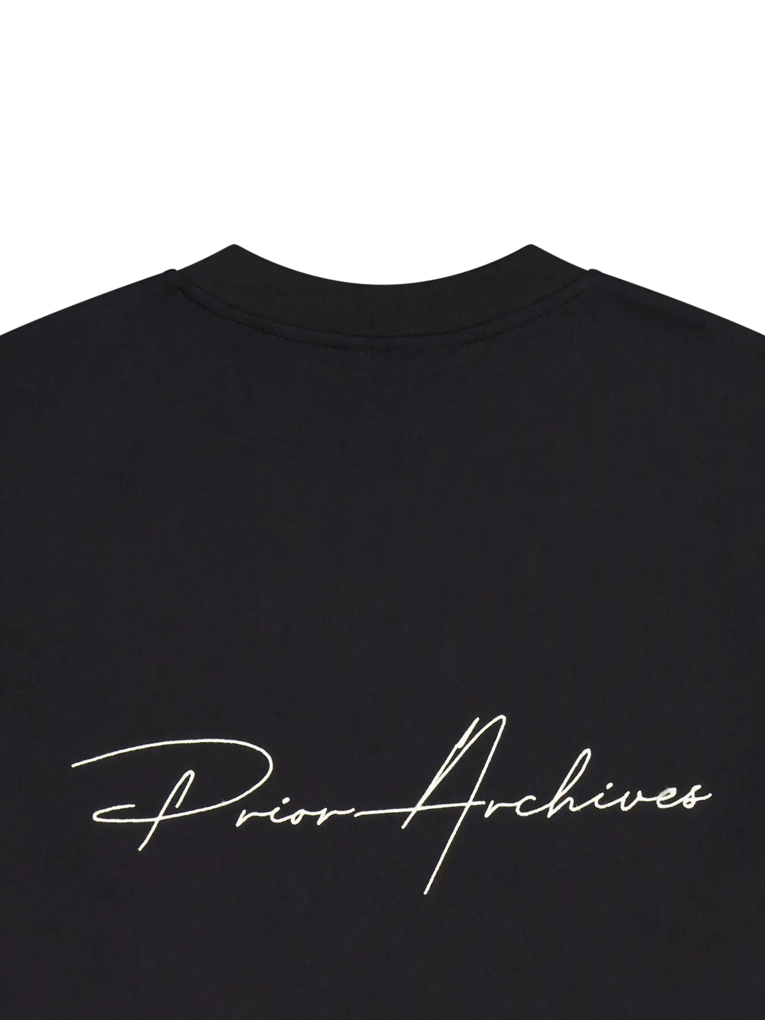 Prior Embroidery Logo Oversized T-shirt Onyx 2.0 (New Sizing)