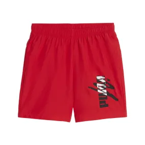 Puma sports shorts swimsuit Boxer swimsuit for boys 679233 11 red