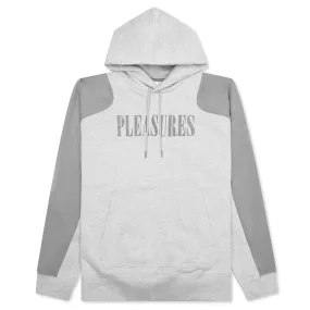 Puma x Pleasures Light Grey Heather Hoodie - Stylish & Comfortable Streetwear Essentials