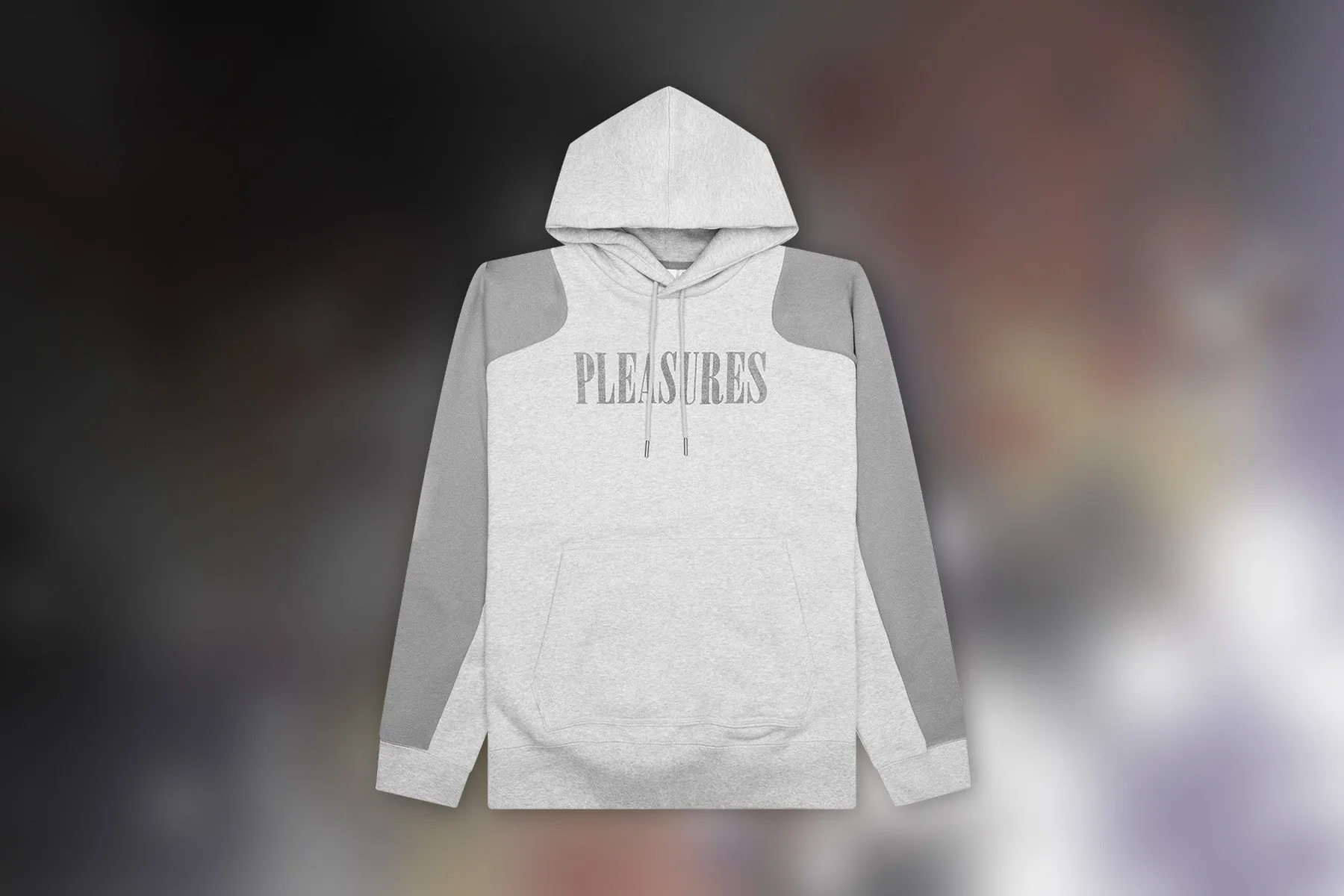 Puma x Pleasures Light Grey Heather Hoodie - Stylish & Comfortable Streetwear Essentials