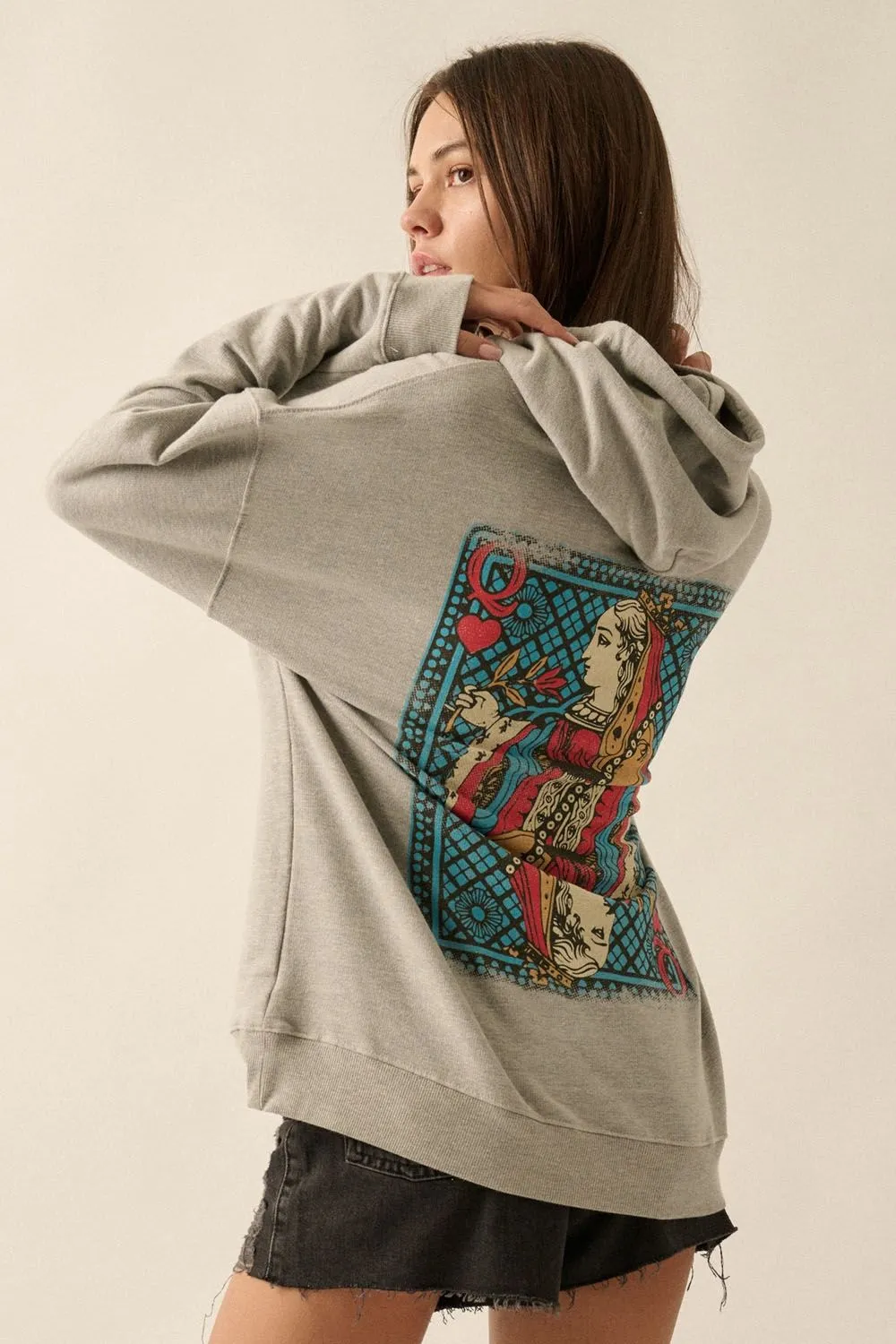 Queen of Hearts Sweatshirt