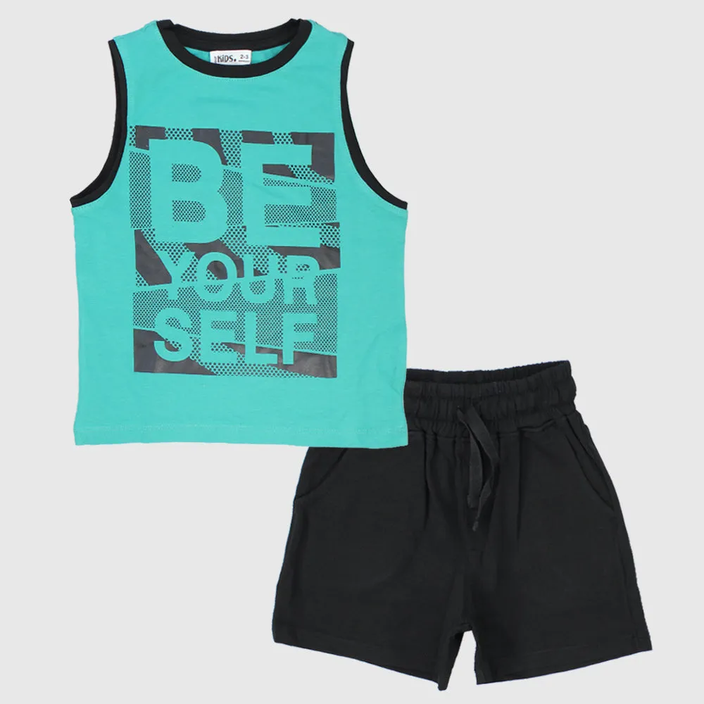 "Be Yourself" Sleeveless Pajama