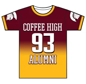 "Coffee High 93 Homecoming" Custom Designed Class Reunion 3D shirt