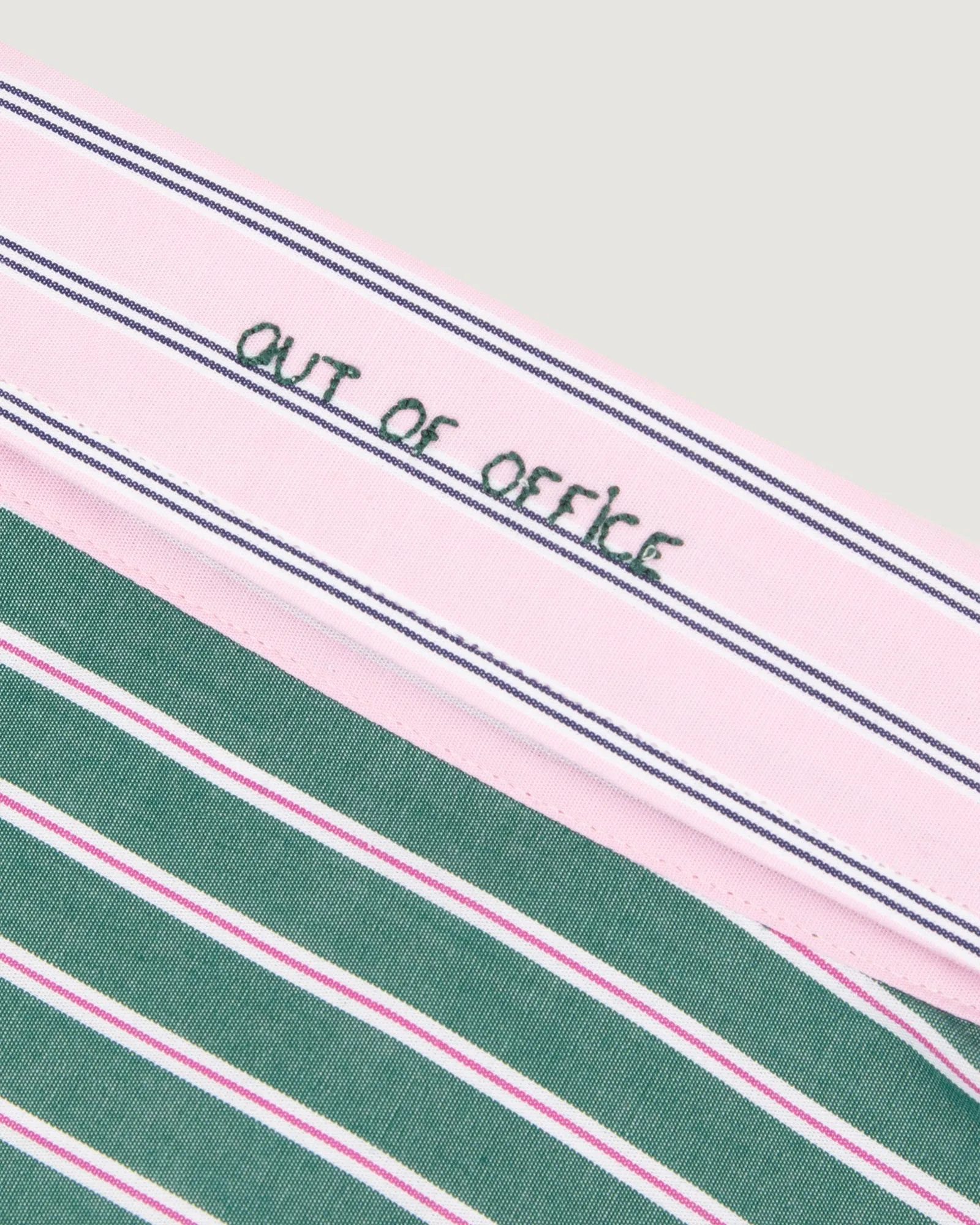 "Out Of Office" loutil popelin shirt