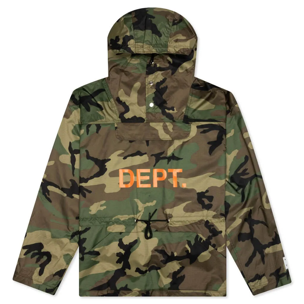 Riley Anorak Jacket - Military Camo