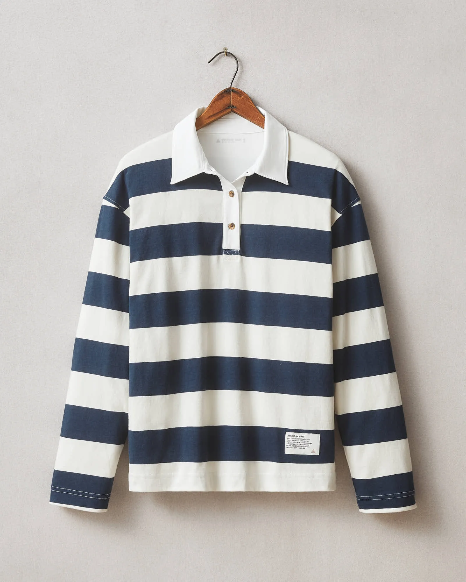 Rugby Shirt - Blue Stripe