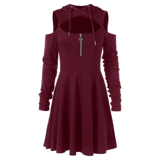 Sexy Hoodie Dress