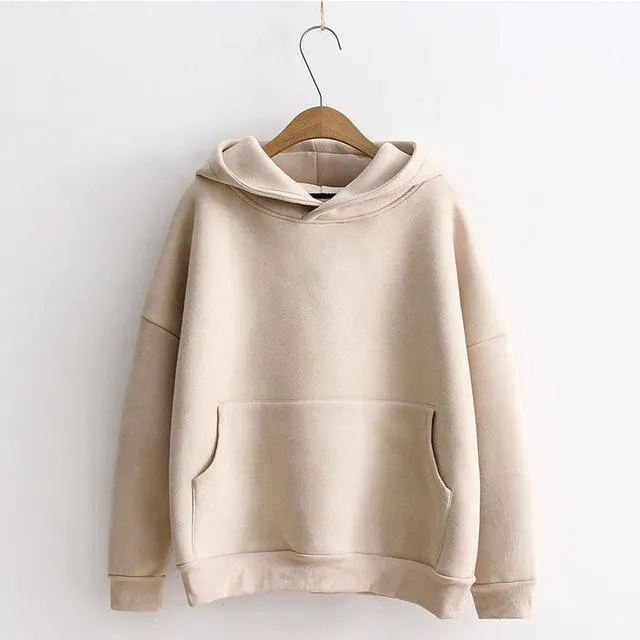 Simply Suede Hoodie