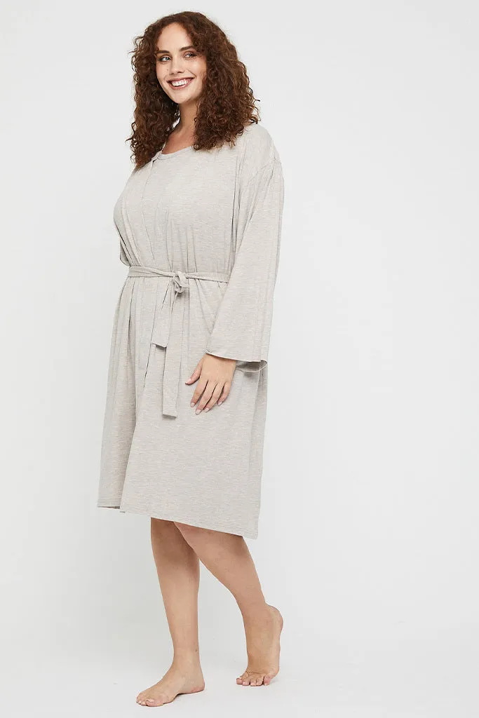 Sleepwear Robe - Oatmeal