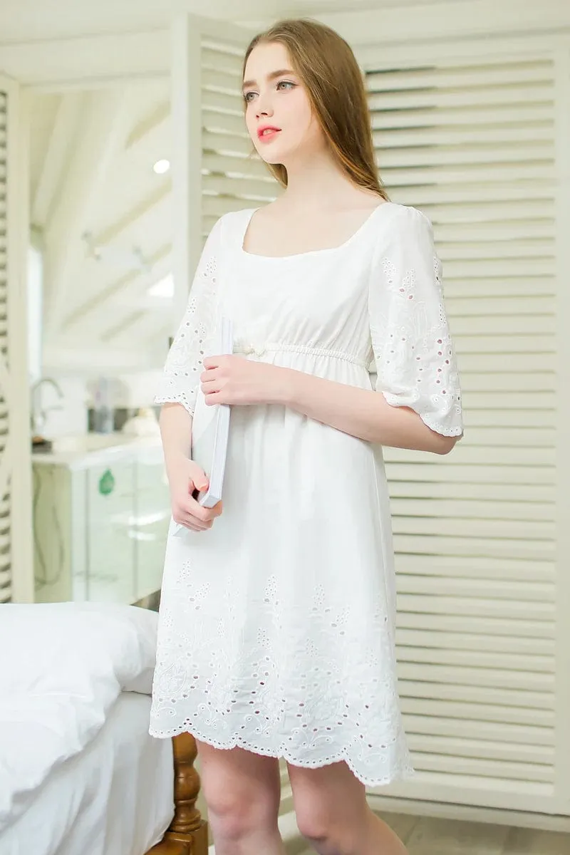 Summer’s Eyelet Sleepwear