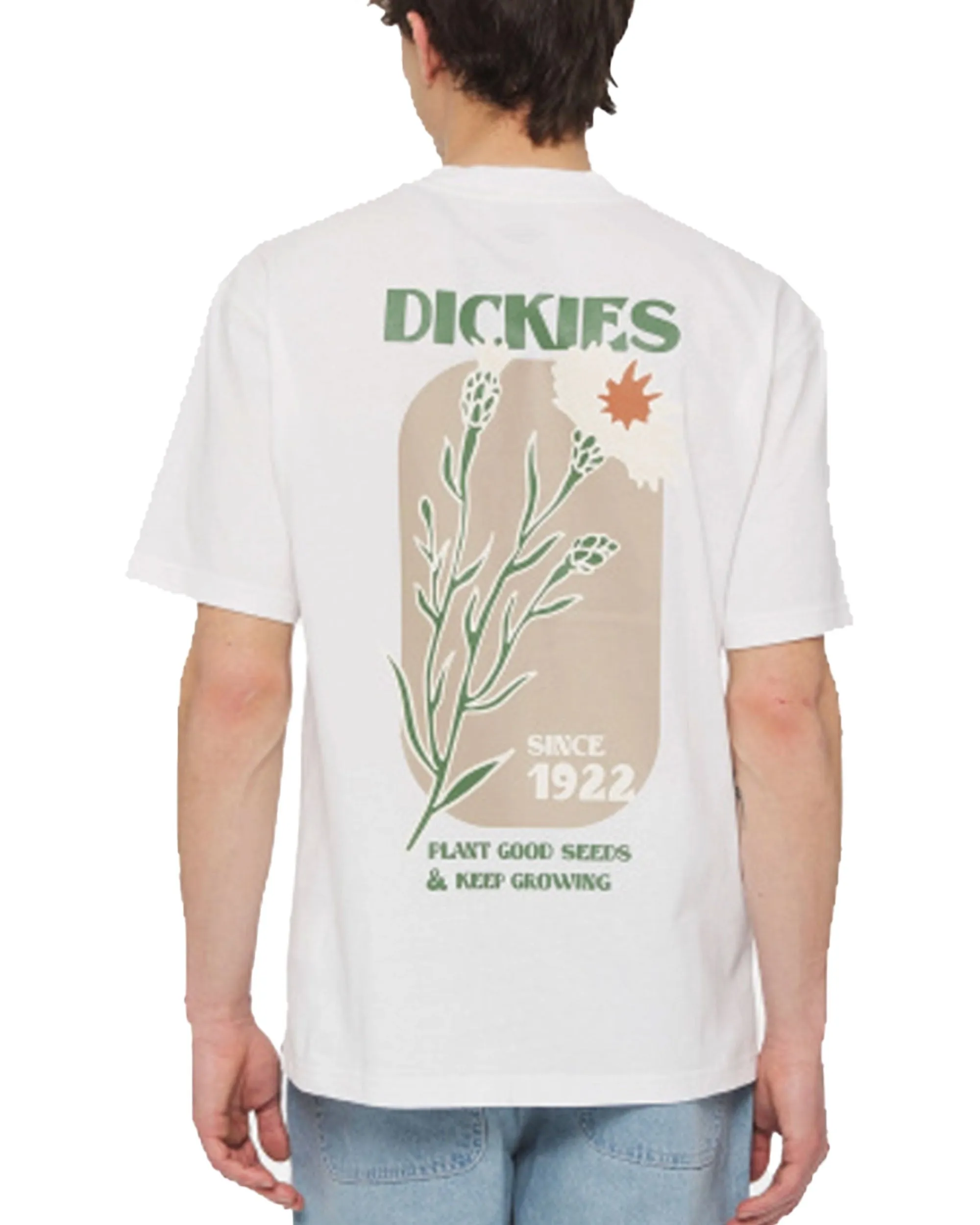 T-Shirt Uomo Dickies Herndon White