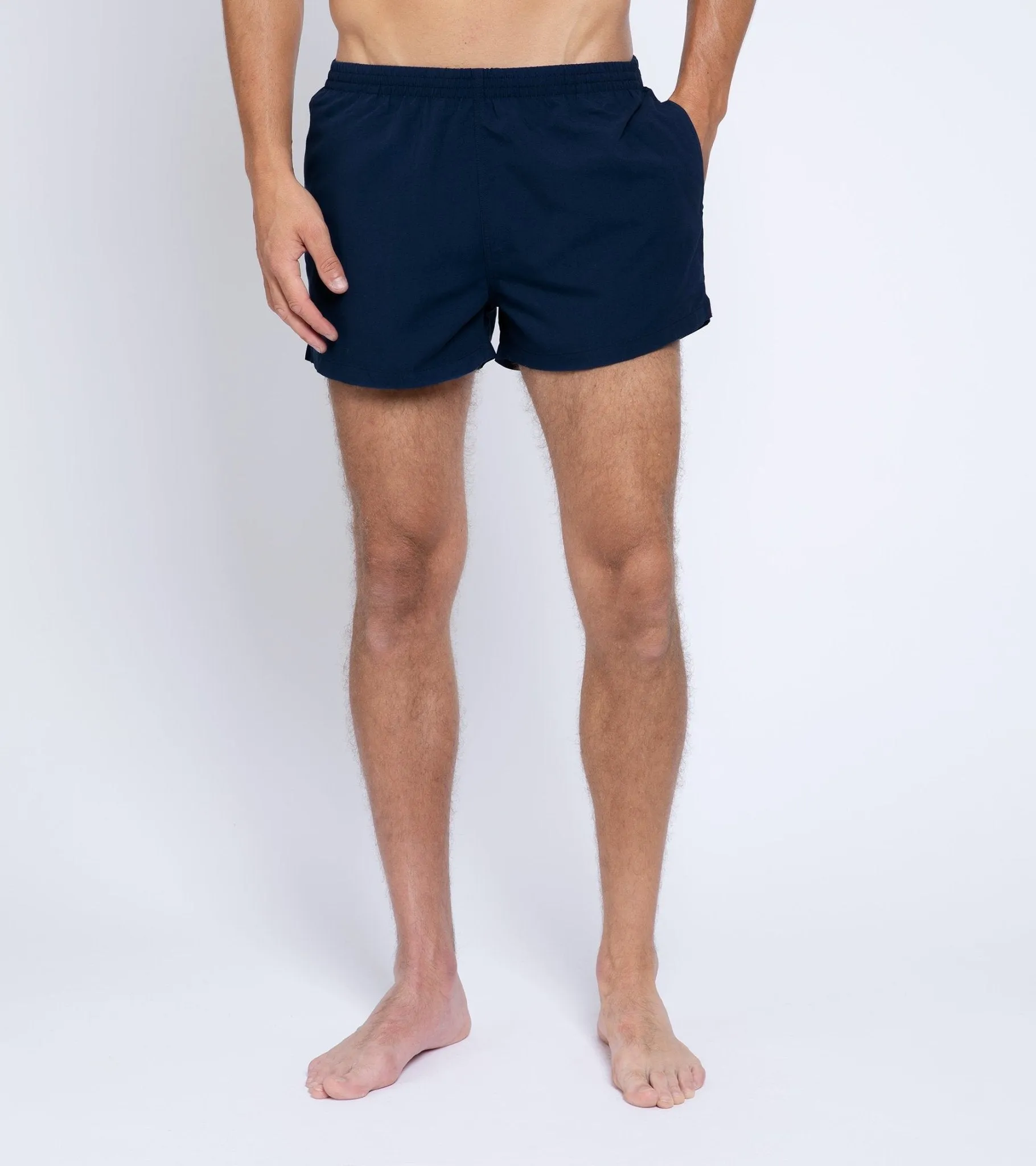 Timo Prep Nylon Swim Shorts: Navy