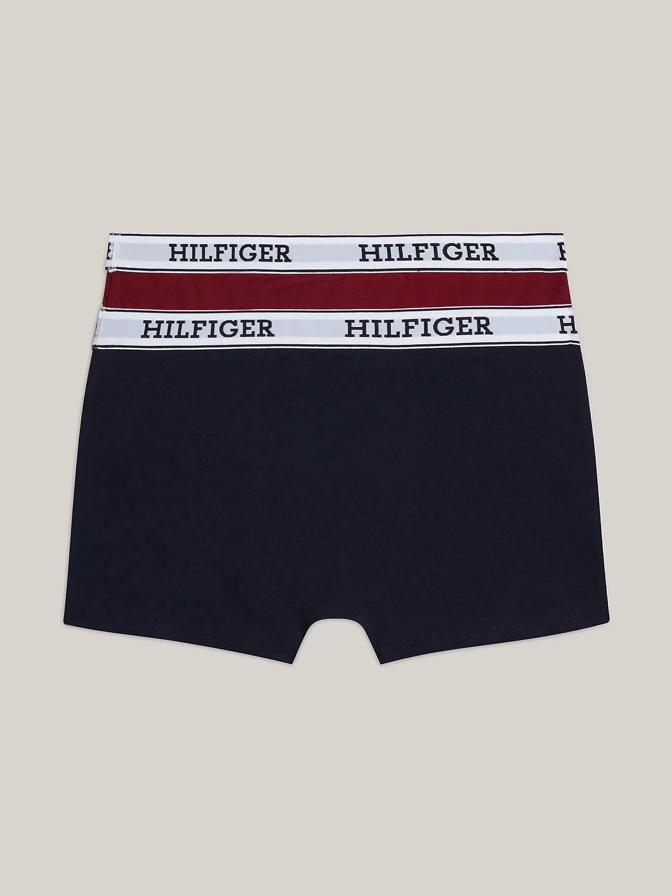 Tommy Hilfiger Boys Hilfiger Logo  Boxer Trunk (2-Pack)