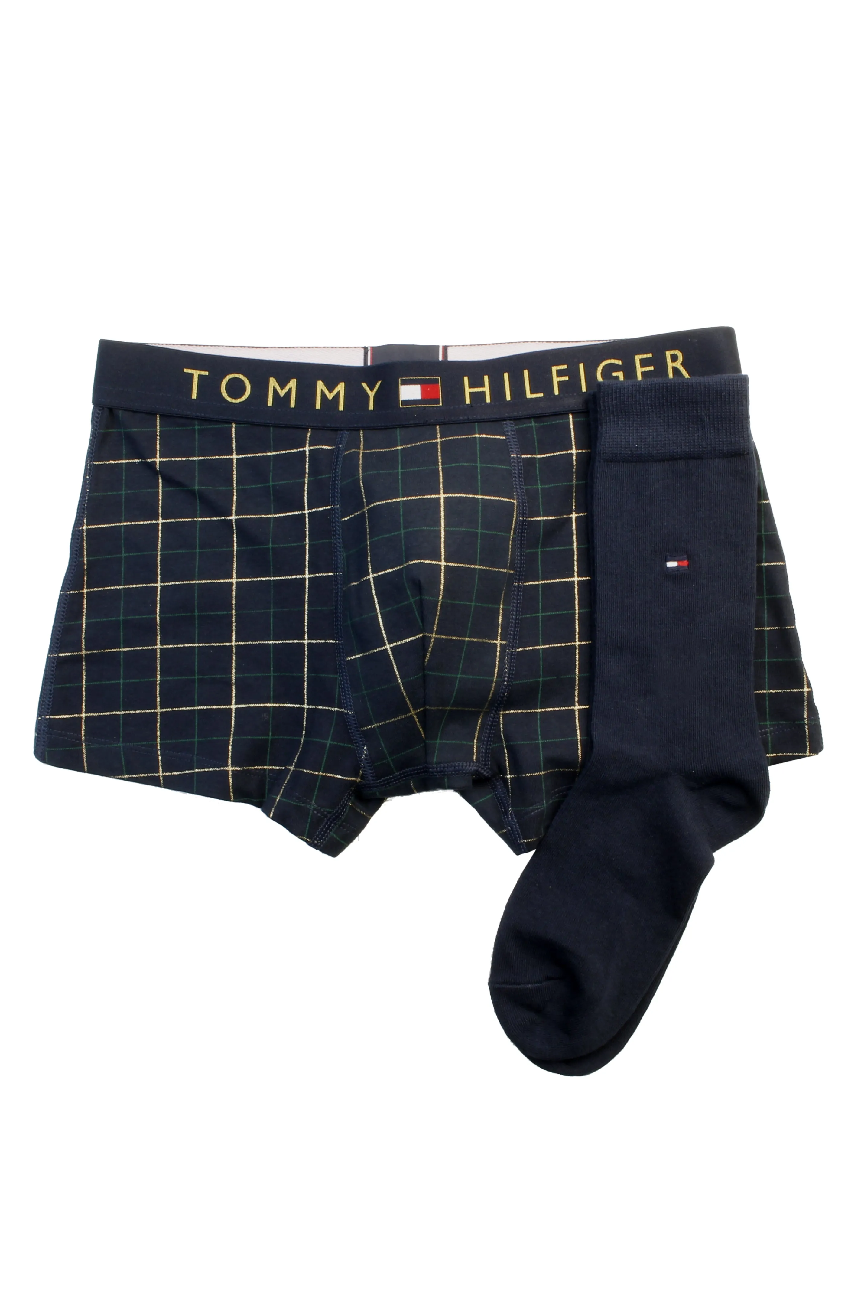 Tommy Hilfiger Mens Boxer Trunk & Sock Set