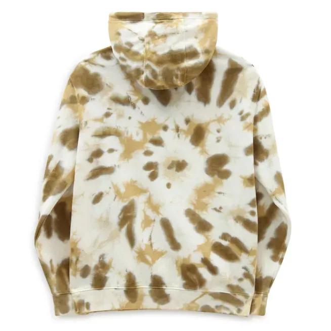 Vans Men's Look Ahead Tie Dye Po Nutria Hoodie VN0A5KEFZBN1 Beige