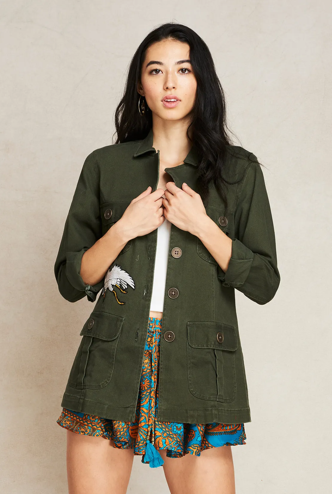 Wild at Heart Jacket Green