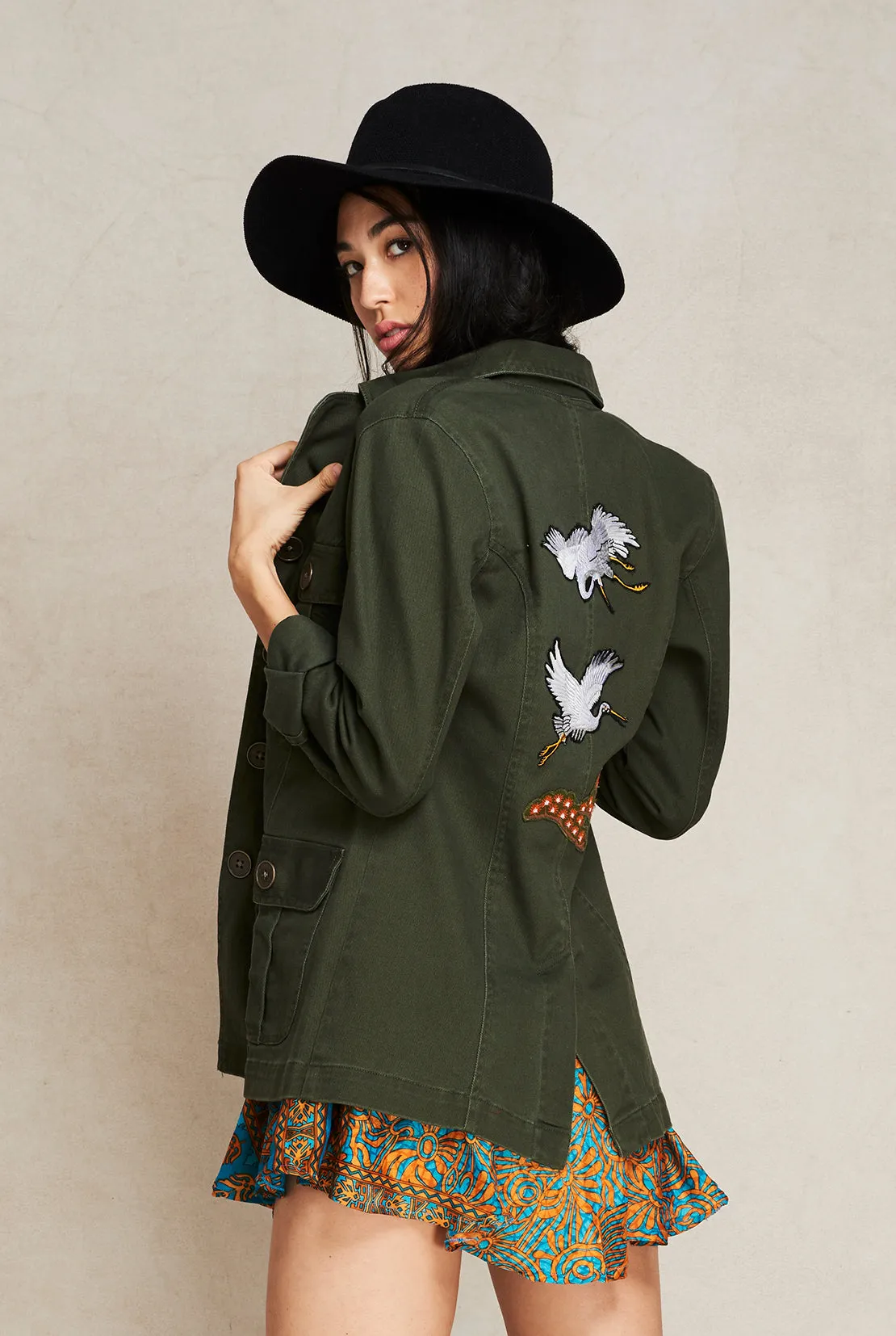 Wild at Heart Jacket Green