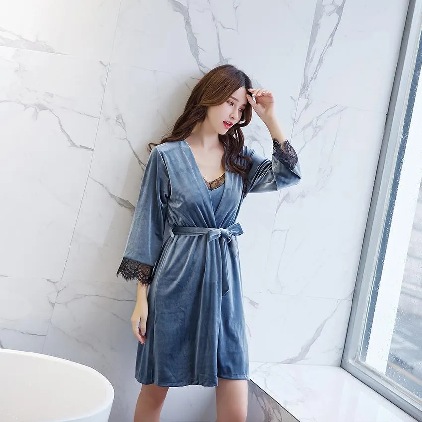 Women Sleepwear Home Wear Sexy Female Nighty Nightgown