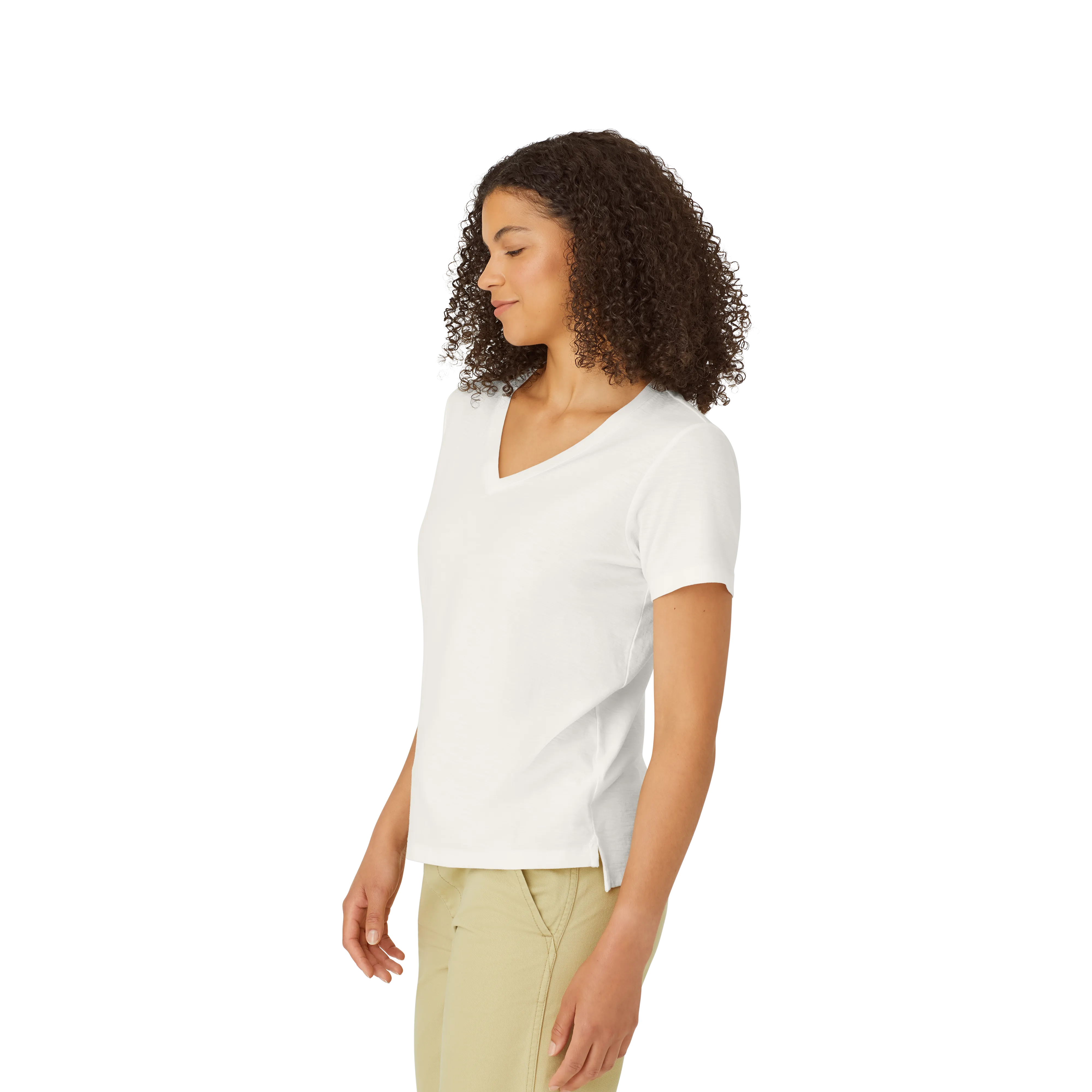 Women's Air Slub V-Neck T-Shirt 3-Pack