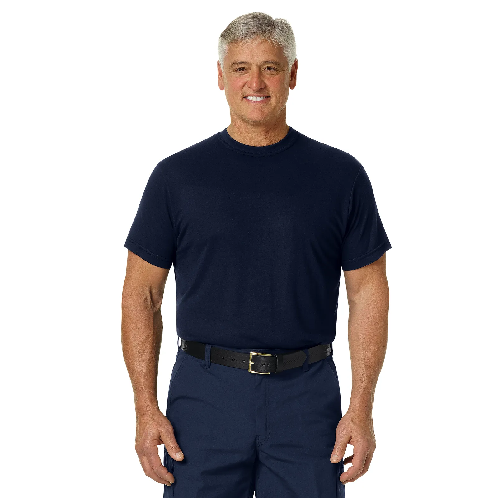 WORKRITE MEN'S SHORT SLEEVE STATION WEAR TEE